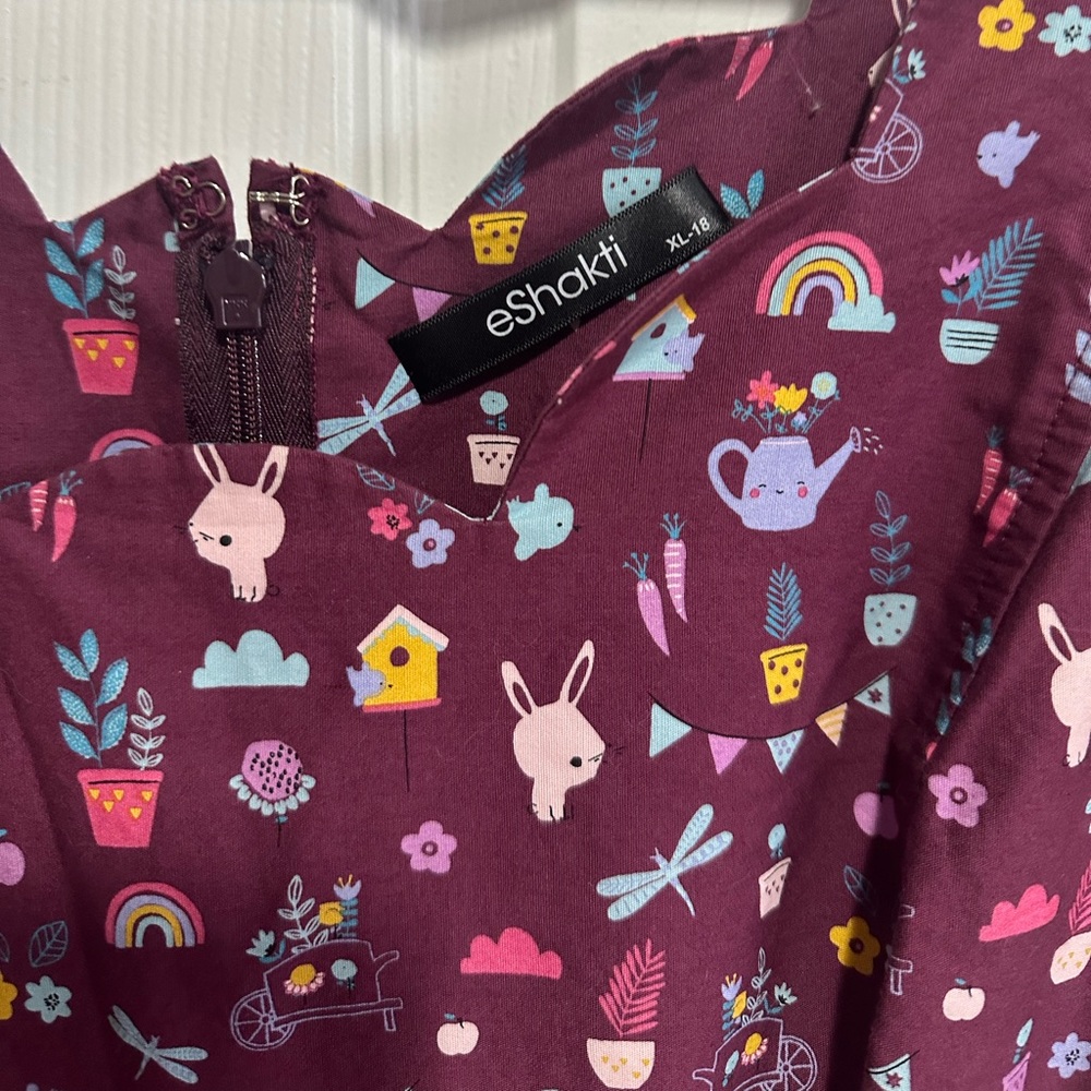 EShakti Spring print dress